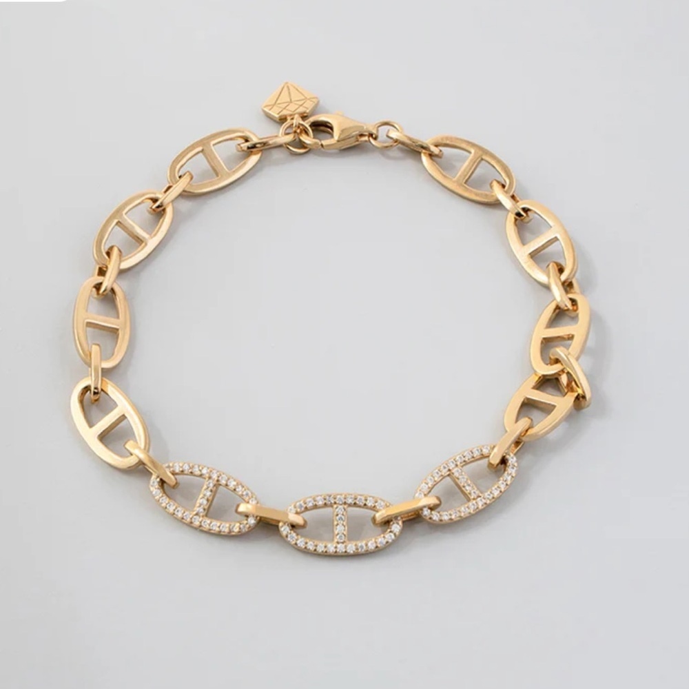 Wanderlust + Co. Gold Bracelet NWT